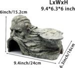 Reptile Rock Basking Platform, Gecko Hide Cave Hiding Place, Snake Cave and Hides for Reptiles, Amphibians, and Small Animals, Lizards - Image 4