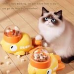 Dog Interactive Treat Dispenser Toy Cat Puzzle Slow Feeder Duck-Shaped Pet Toys for Cat and Dogs Enrichment Training - Image 4