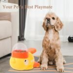 Dog Interactive Treat Dispenser Toy Cat Puzzle Slow Feeder Duck-Shaped Pet Toys for Cat and Dogs Enrichment Training - Image 7