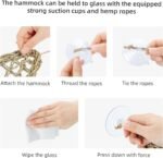 Niteangel Bearded Dragon Hammock Reptile Lounger for Chameleon, Lizards, Gecko, Snakes, Lguana Reptiles, Tortoises (Rectangle 16'' x 8'') - Image 3