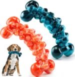 Dog Chew Toys for Aggressive Chewers - 2 Pack Indestructible Teeth Cleaning Chew Toys to Keep Them Busy for Medium & Large Dogs - Image 2