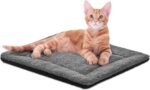 K&H PET PRODUCTS Self-Warming Cat Bed Pad, Self Heating Pad for Outdoor Cat Houses, Warming Mat for Indoor Pet Beds & Furniture, Reversible Blanket, Machine Washable - Small 21 X 17in Gray/ Black - Image 2
