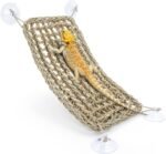 Niteangel Bearded Dragon Hammock Reptile Lounger for Chameleon, Lizards, Gecko, Snakes, Lguana Reptiles, Tortoises (Rectangle 16'' x 8'') - Image 2