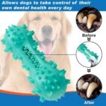Toothbrush Dog Chew Toy, Stick Bone for Dog Teeth Cleaning, Tooth Brushing, Teething Chew Toys, Dental Oral Care for Small, Medium and Large Dogs(Blue) - Image 5