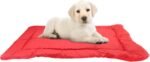 Pet Sleeping Mat - Portable Foldable Dog Bed, Waterproof Outdoor Cushion with Soft Plush, Lightweight Roll Up Design, Ideal for Camping Hiking Travel Backyard or Indoor Use for Small Medium La - Image 3