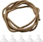 SunGrow 6 ft Reptile Vine for Terrarium, Flexible Climber Lizard Tank Decor, Ball Python Snake Climbing Accessories, Twistable and Bendable Habitat Decor Terrarium Vines for Chameleon, Bearded Dragon - Image 3