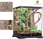 SunGrow 6 ft Reptile Vine for Terrarium, Flexible Climber Lizard Tank Decor, Ball Python Snake Climbing Accessories, Twistable and Bendable Habitat Decor Terrarium Vines for Chameleon, Bearded Dragon - Image 6
