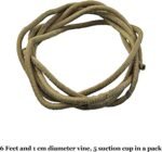 SunGrow 6 ft Reptile Vine for Terrarium, Flexible Climber Lizard Tank Decor, Ball Python Snake Climbing Accessories, Twistable and Bendable Habitat Decor Terrarium Vines for Chameleon, Bearded Dragon - Image 8