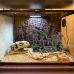 PINVNBY Reptile Resin Castle Decoration,Bearded Dragon Habitat Accessories Crested Gecko Hideouts Cave Reptiles Vines Flexible Jungle Climbing Vines Decor for Chameleon Snake Gecko Lizard(4 Pcs) - Image 3