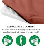 Furhaven Water-Resistant Orthopedic Dog Bed for Large Dogs w/ Removable Washable Cover, For Dogs Up to 95 lbs - Indoor/Outdoor Logo Print Oxford Polycanvas Mattress - Chestnut, Jumbo/XL - Image 5
