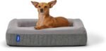 Casper Dog Bed, Plush Memory Foam, Small, Gray, 26.0"L x 19.0"W x 6.0"Th - Image 2