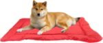 Pet Sleeping Mat - Portable Foldable Dog Bed, Waterproof Outdoor Cushion with Soft Plush, Lightweight Roll Up Design, Ideal for Camping Hiking Travel Backyard or Indoor Use for Small Medium La - Image 2