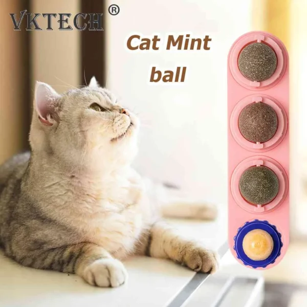 For Cat Mint Ball Healthy Natural Safety Pet Catnip Toys Cat Nip Lollipop Catmint Supplies Matatabi Cleaning Teeth Stick Molar